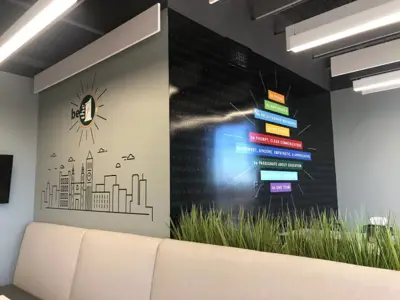 Interior Signage and Graphics Photo